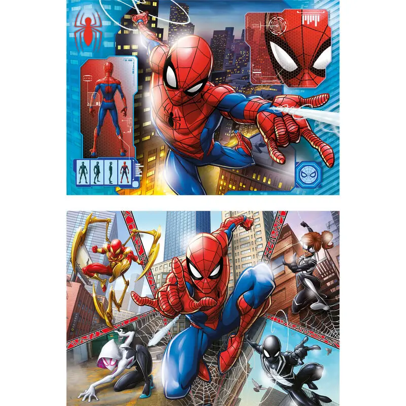 Marvel Spiderman puzzle 2x60pcs product photo