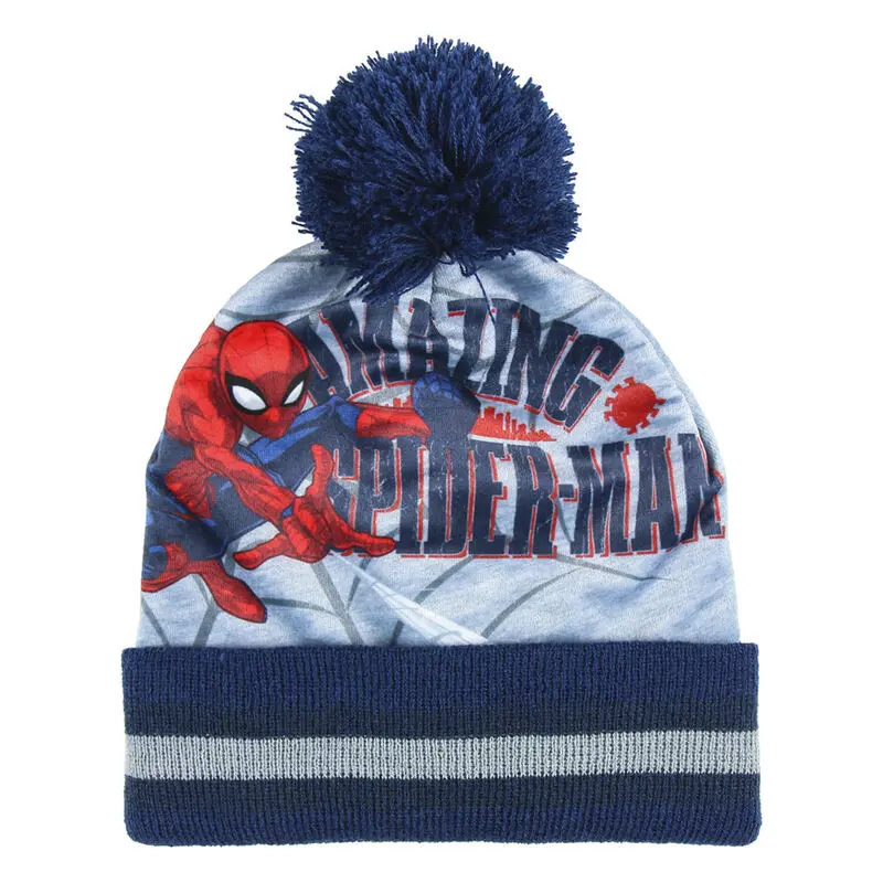Marvel Spiderman Kids winter set snood hat gloves product photo