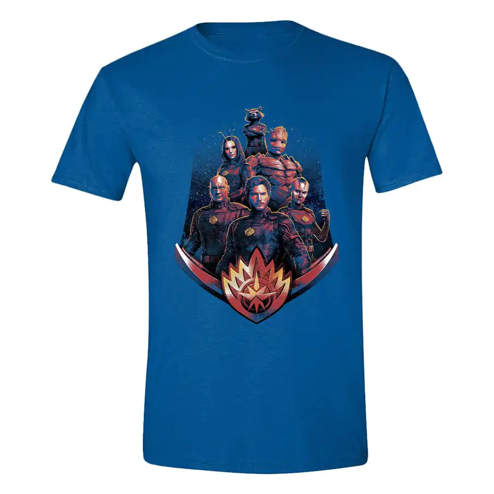 Marvel T-Shirt Guardians Of The Galaxy Vol. 3 Distressed Group Pose product photo