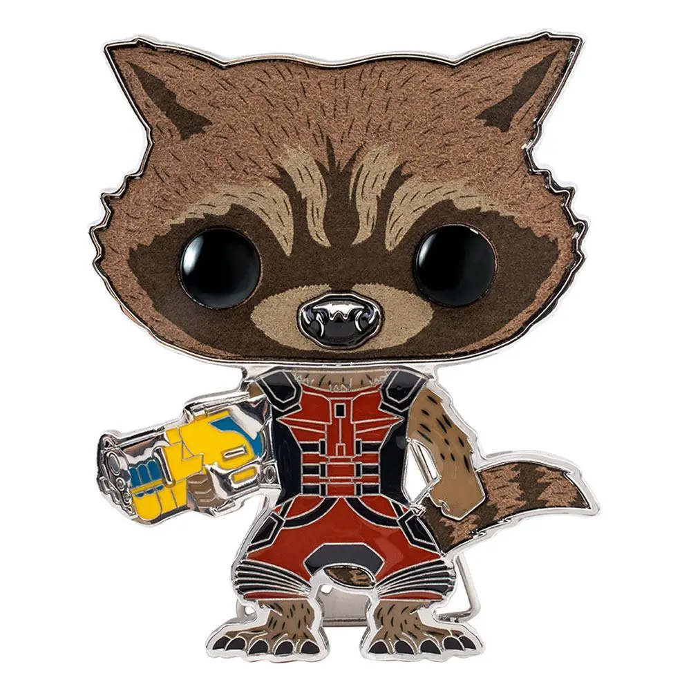 Marvel POP! Enamel Pin Rocket 10 cm product photo