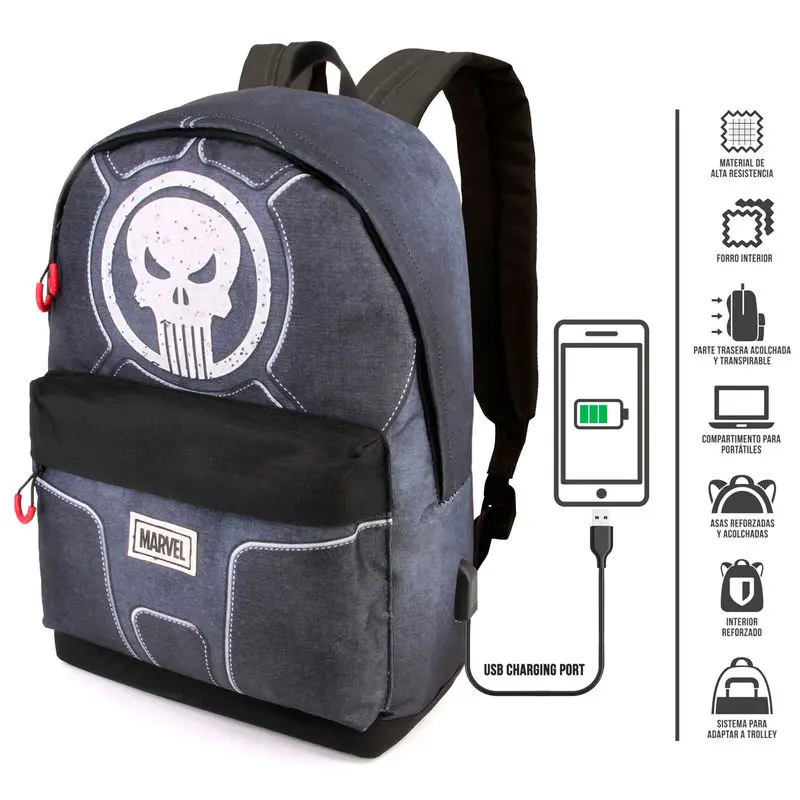 Marvel Punisher adaptable backpack 42cm product photo