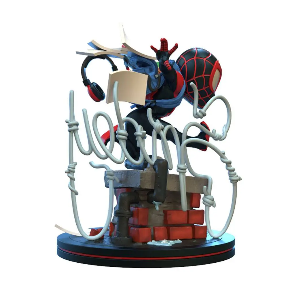 Marvel Q-Fig Elite Figure Spider-Man: Miles Morales 10 cm product photo
