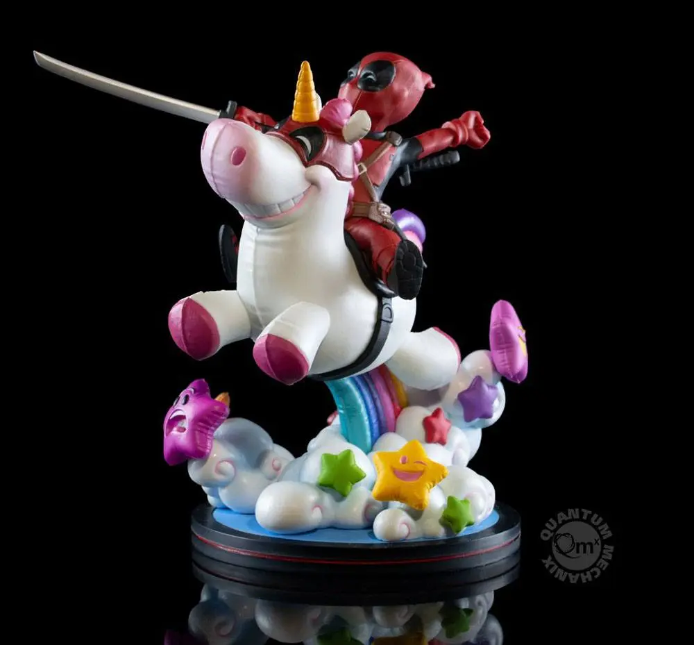 Marvel Q-Fig Max Elite Figure Deadpool x Unicorn 15 cm product photo