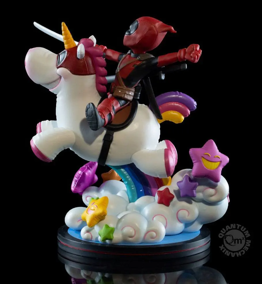 Marvel Q-Fig Max Elite Figure Deadpool x Unicorn 15 cm product photo