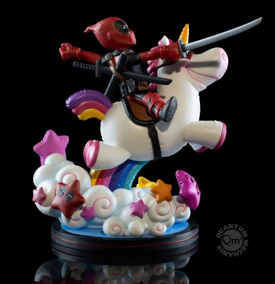 Marvel Q-Fig Max Elite Figure Deadpool x Unicorn 15 cm product photo