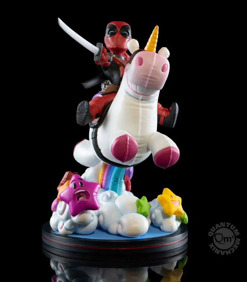 Marvel Q-Fig Max Elite Figure Deadpool x Unicorn 15 cm product photo