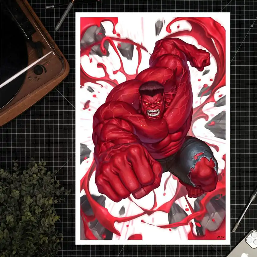 Marvel Red Hulk #1 Art Print Red Hulk 61 x 41 cm - unframed product photo