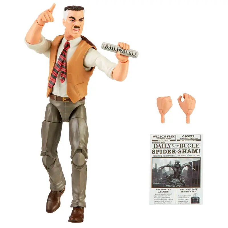 Marvel Retro Collection Spiderman J. Jonah Jameson figure 15cm product photo
