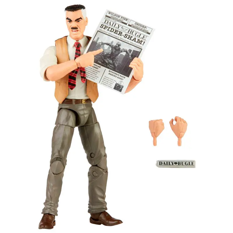 Marvel Retro Collection Spiderman J. Jonah Jameson figure 15cm product photo
