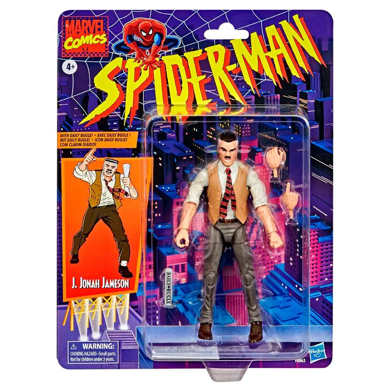 Marvel Retro Collection Spiderman J. Jonah Jameson figure 15cm product photo