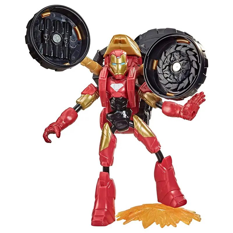 Marvel Rider Iron Man Bend and Flex figure 15cm product photo