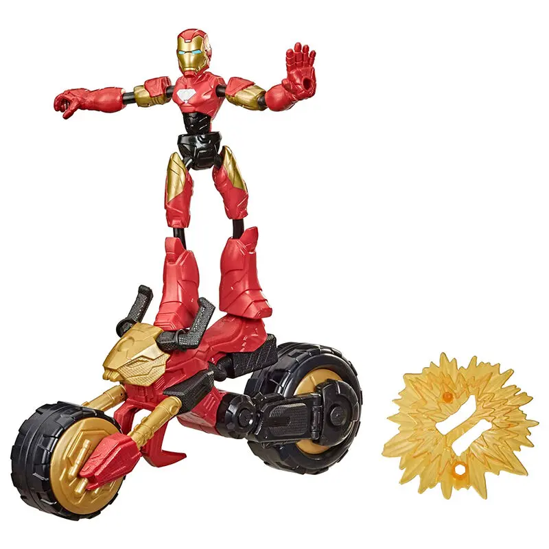 Marvel Rider Iron Man Bend and Flex figure 15cm product photo