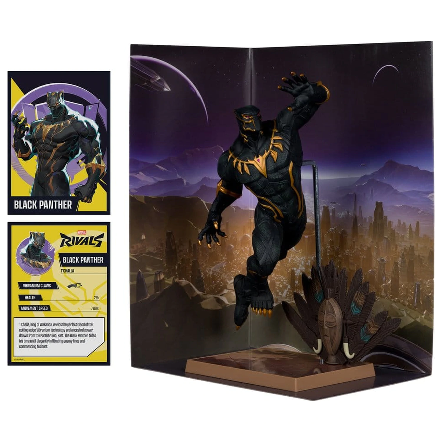 Marvel Rivals 1/6 Statue Black Panther 27 cm product photo