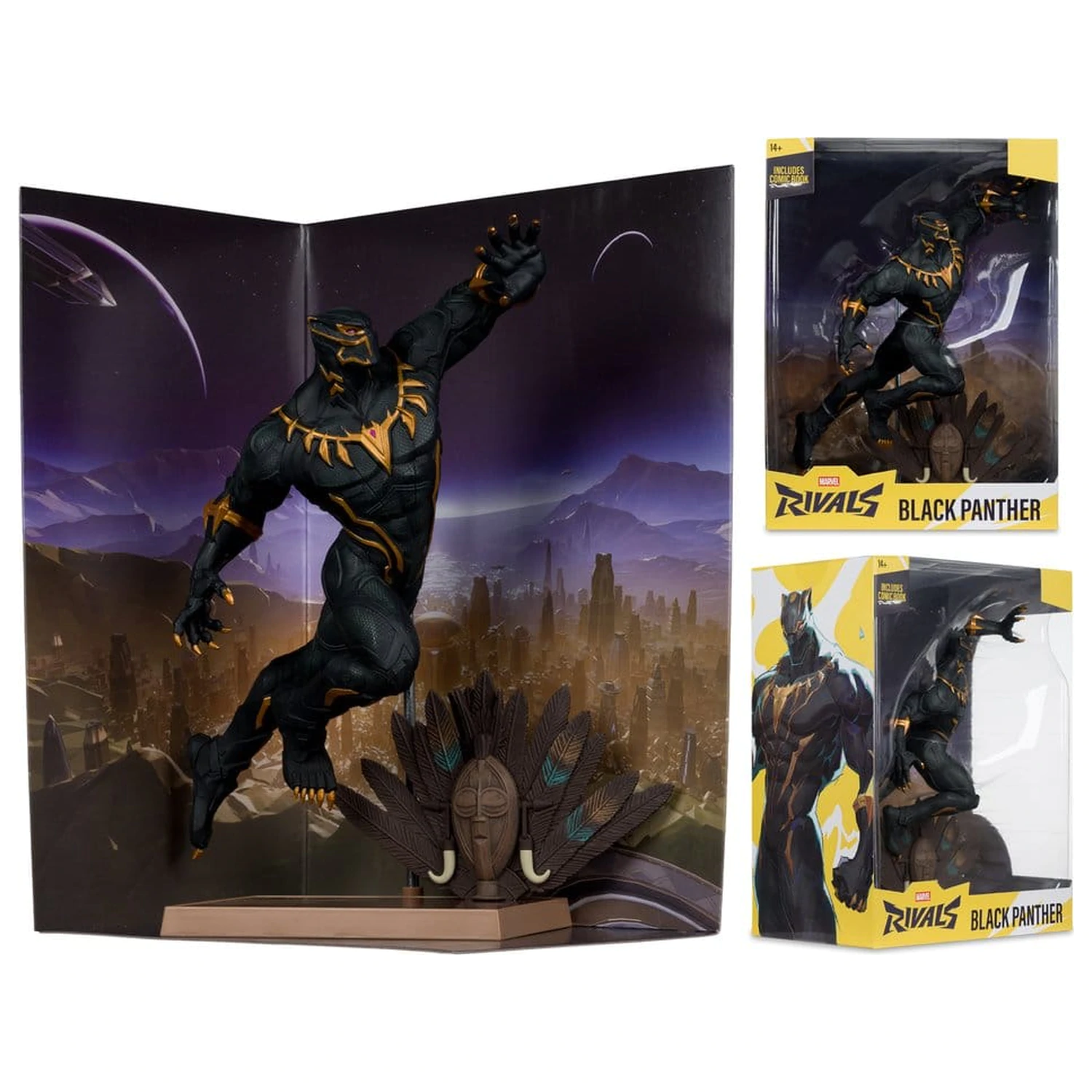 Marvel Rivals 1/6 Statue Black Panther 27 cm product photo