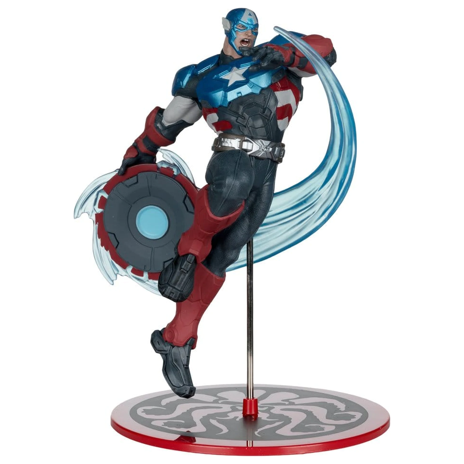 Marvel Rivals Collection 1/10 Action Figure Captain America 20 cm  product photo
