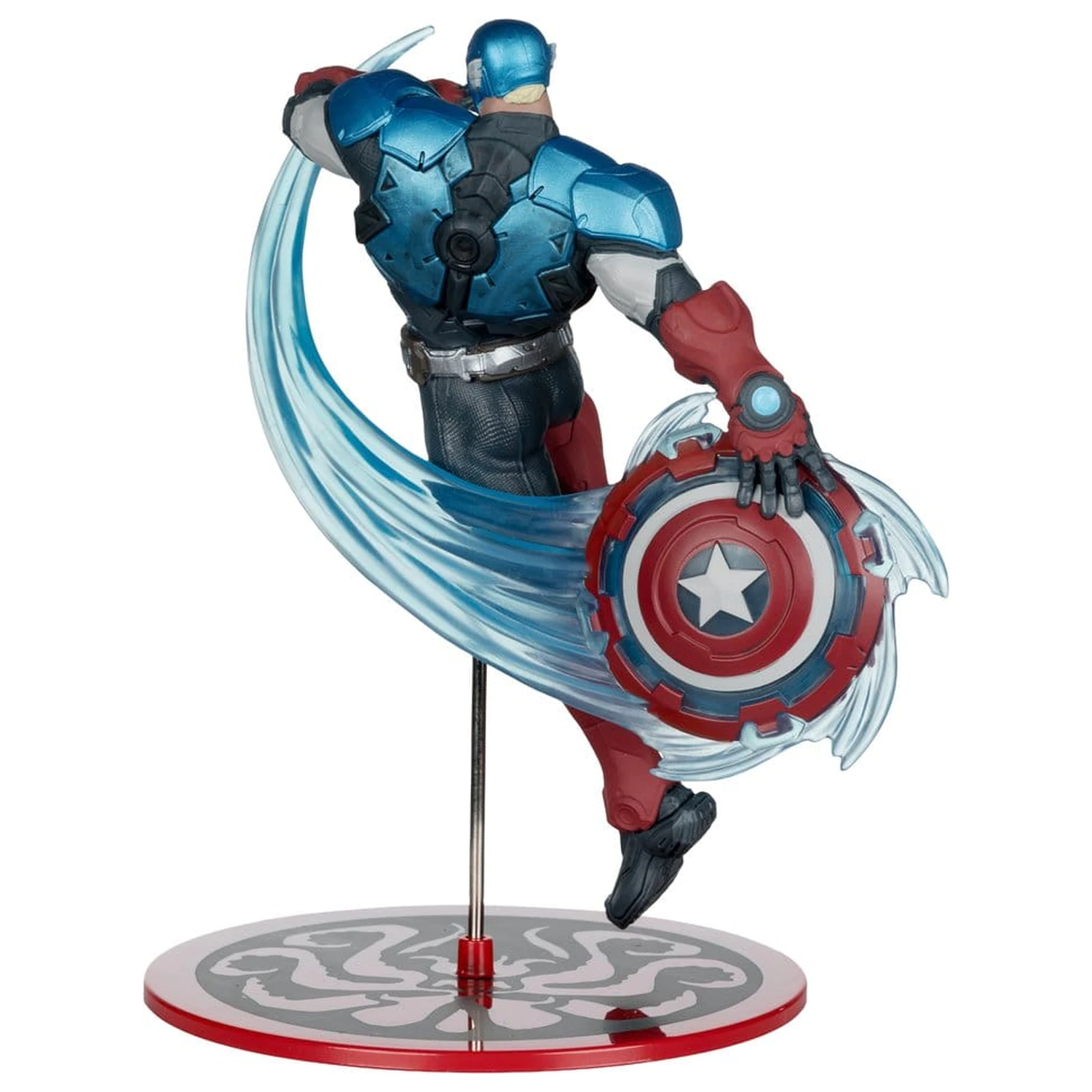 Marvel Rivals Collection 1/10 Action Figure Captain America 20 cm  product photo