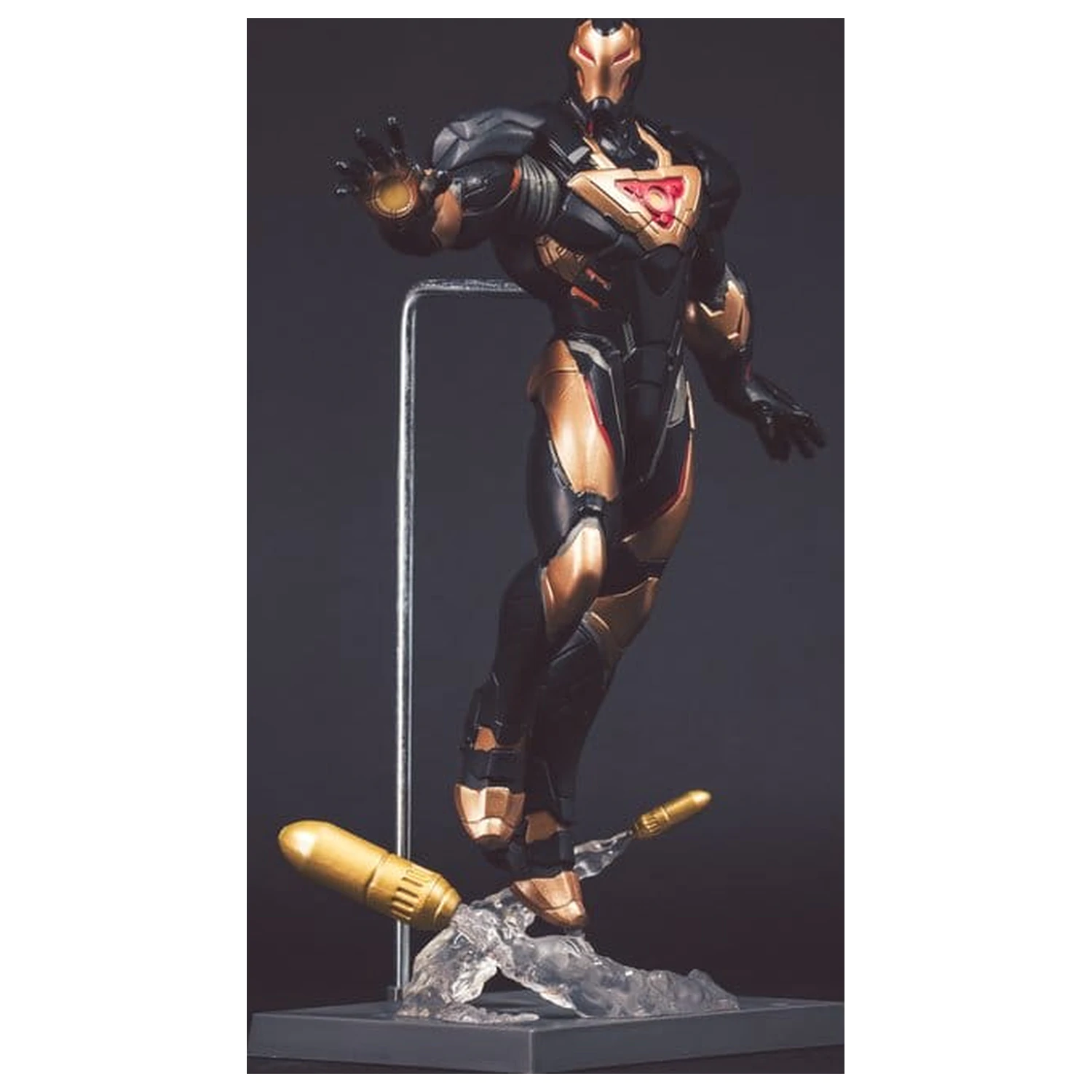 Marvel Rivals Collection Gamerverse 1/6 Action Figure Iron Man (Platinum Edition) 28 cm product photo