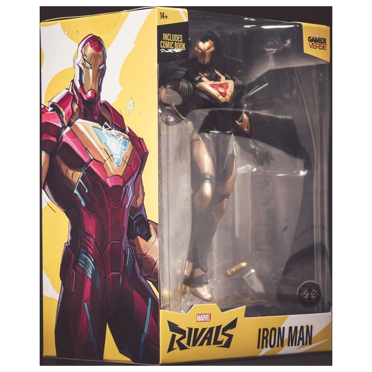 Marvel Rivals Collection Gamerverse 1/6 Action Figure Iron Man (Platinum Edition) 28 cm product photo