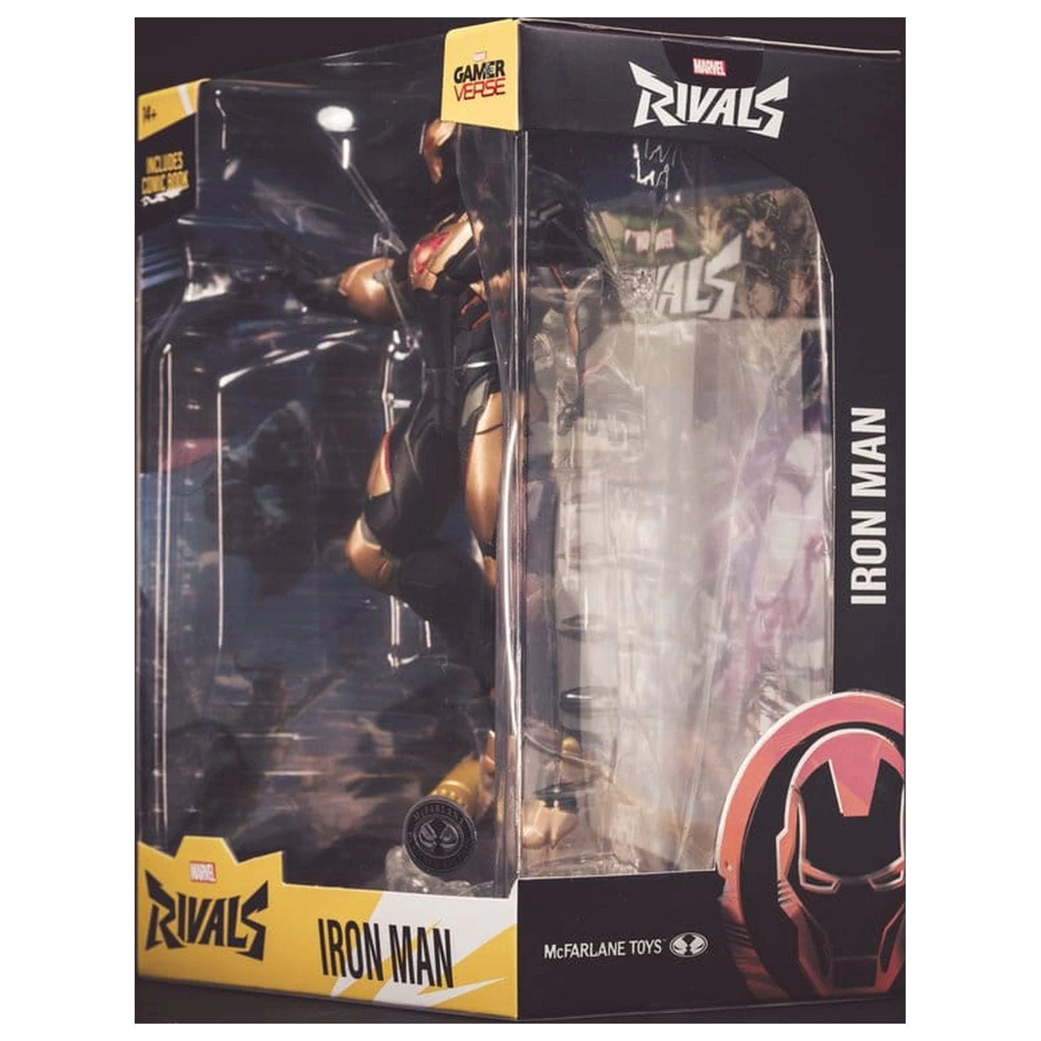 Marvel Rivals Collection Gamerverse 1/6 Action Figure Iron Man (Platinum Edition) 28 cm product photo