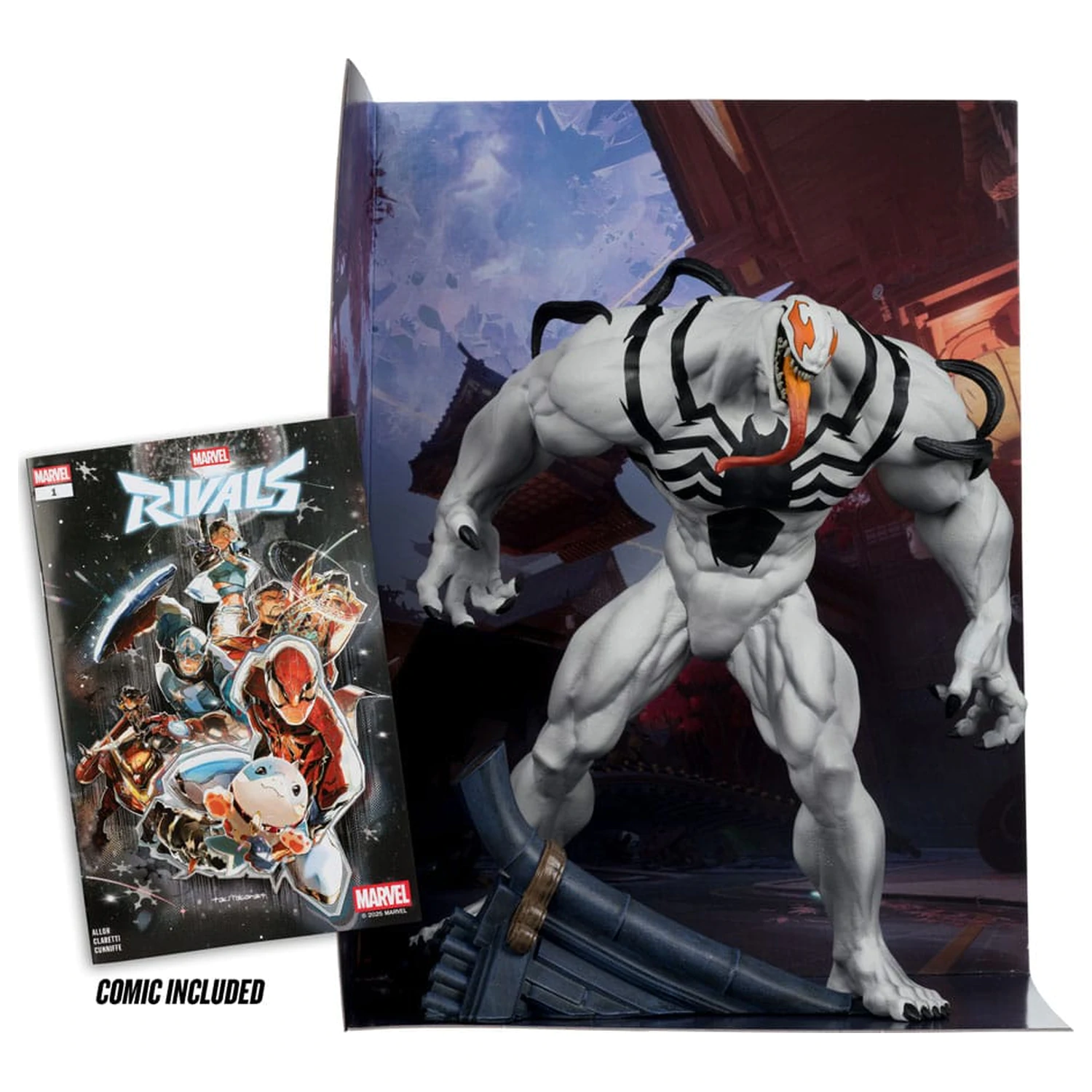 Marvel Rivals Collection 1/6 Action Figure Venom (Red Platinum Edition) 24 cm product photo