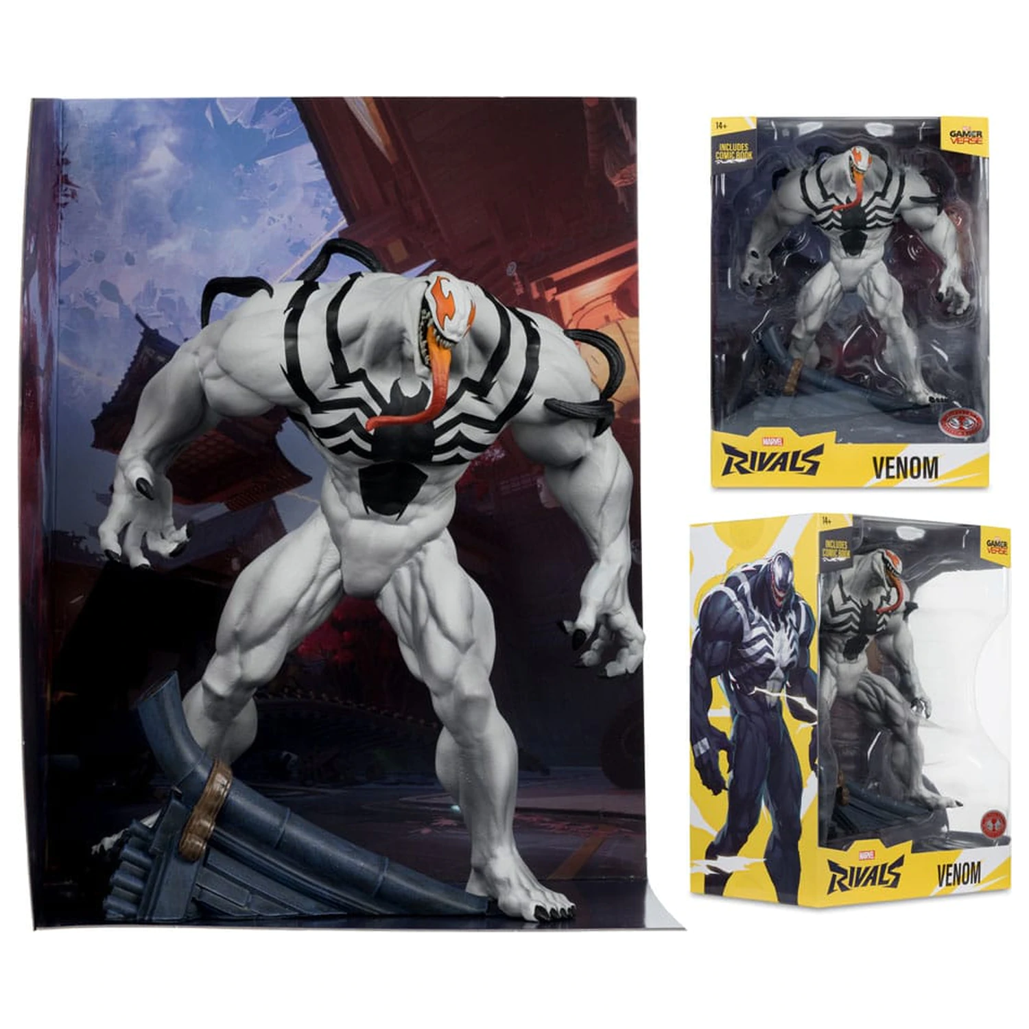 Marvel Rivals Collection 1/6 Action Figure Venom (Red Platinum Edition) 24 cm product photo