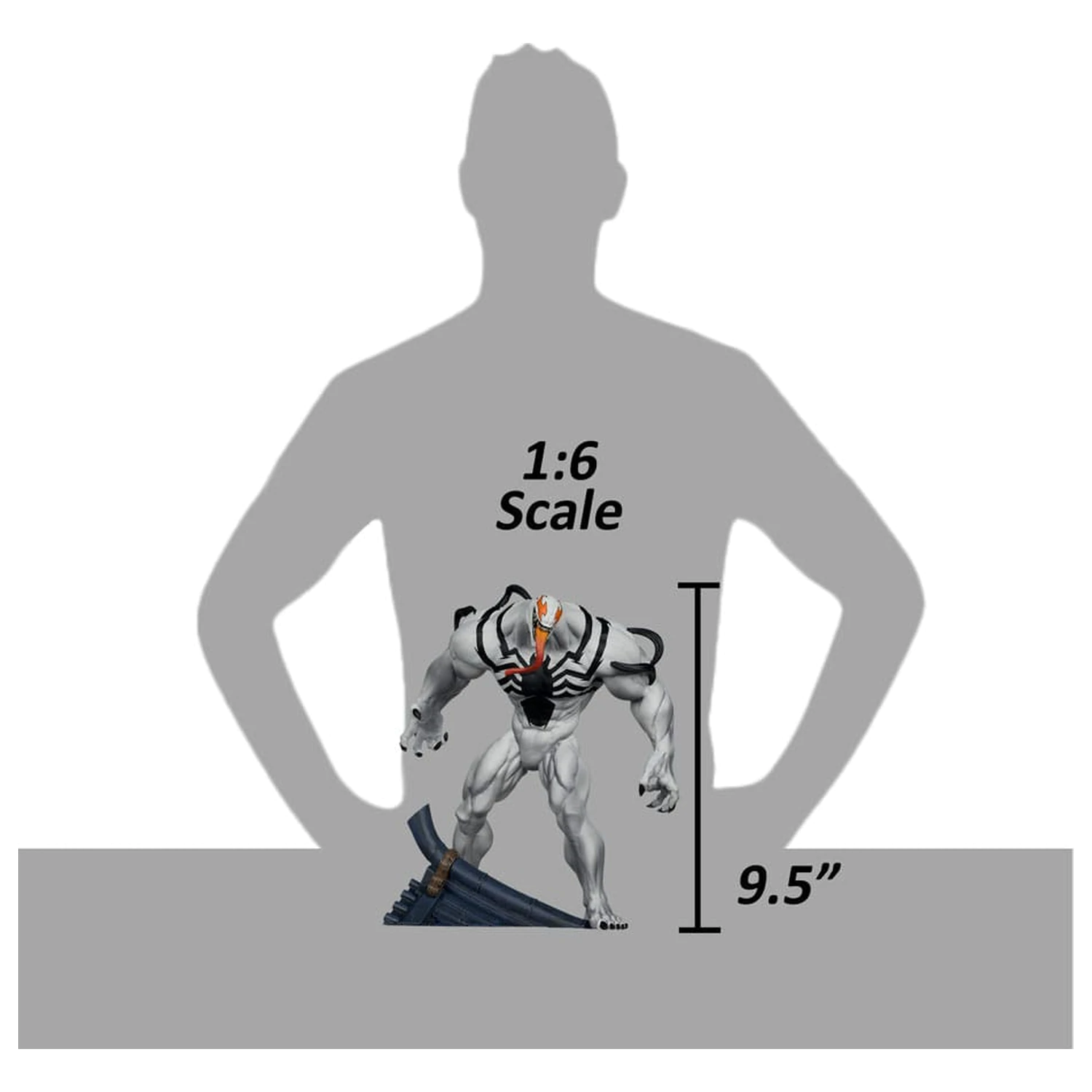 Marvel Rivals Collection 1/6 Action Figure Venom (Red Platinum Edition) 24 cm product photo