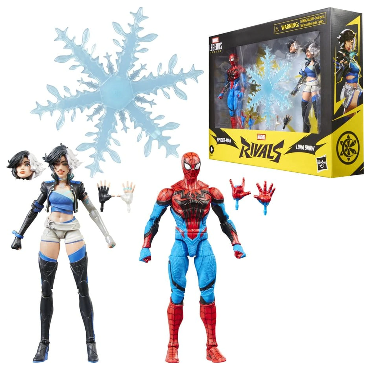 Marvel Rivals Marvel Legends Action Figure 2-Pack Spider-Man & Luna Snow 15 cm product photo