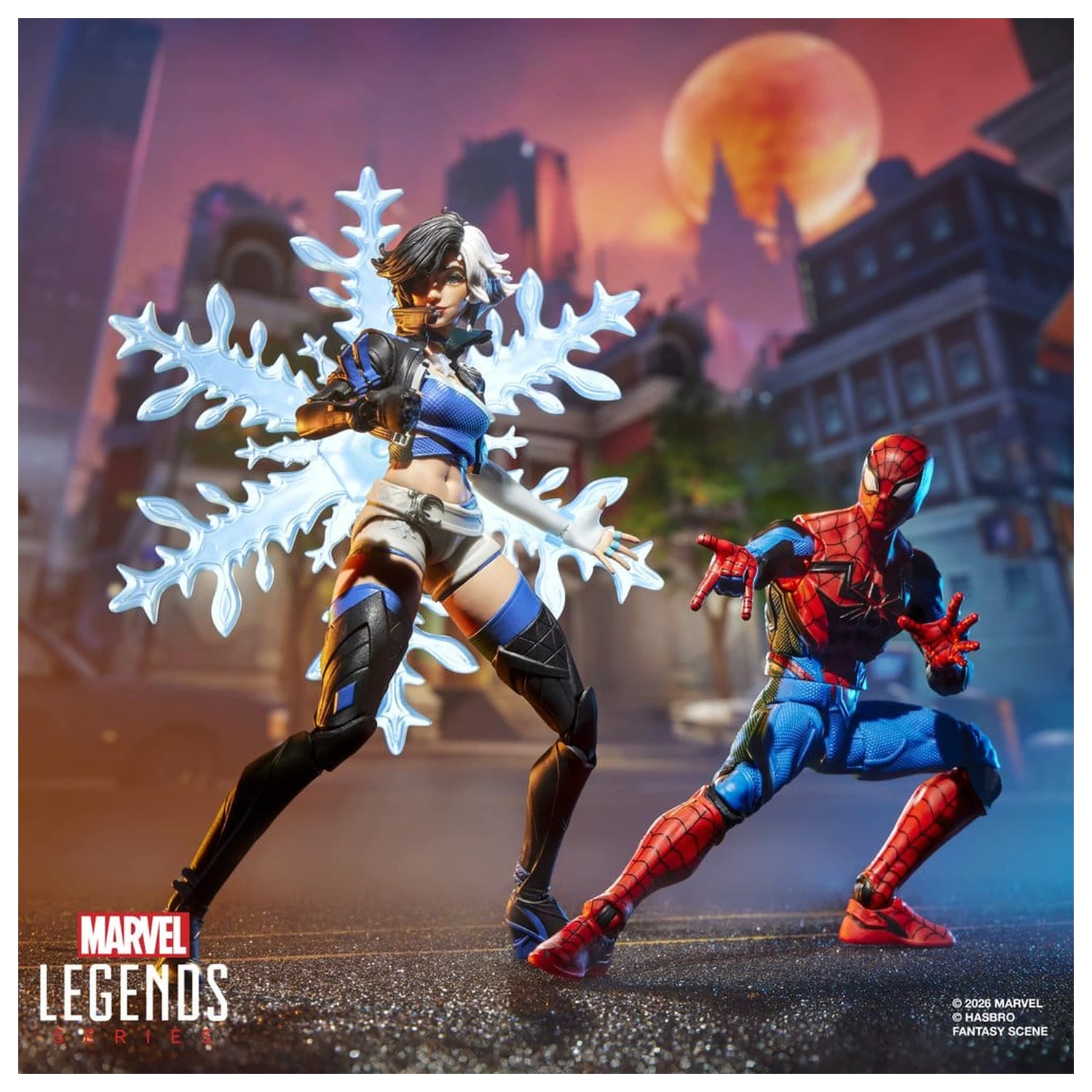 Marvel Rivals Marvel Legends Action Figure 2-Pack Spider-Man & Luna Snow 15 cm product photo
