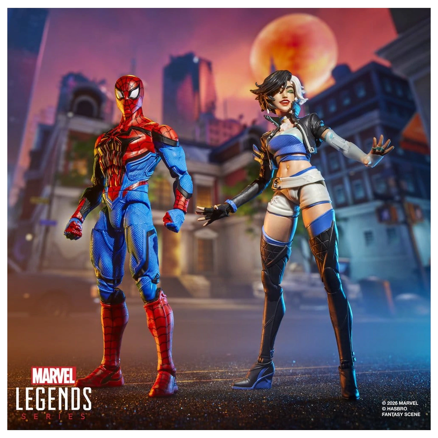 Marvel Rivals Marvel Legends Action Figure 2-Pack Spider-Man & Luna Snow 15 cm product photo