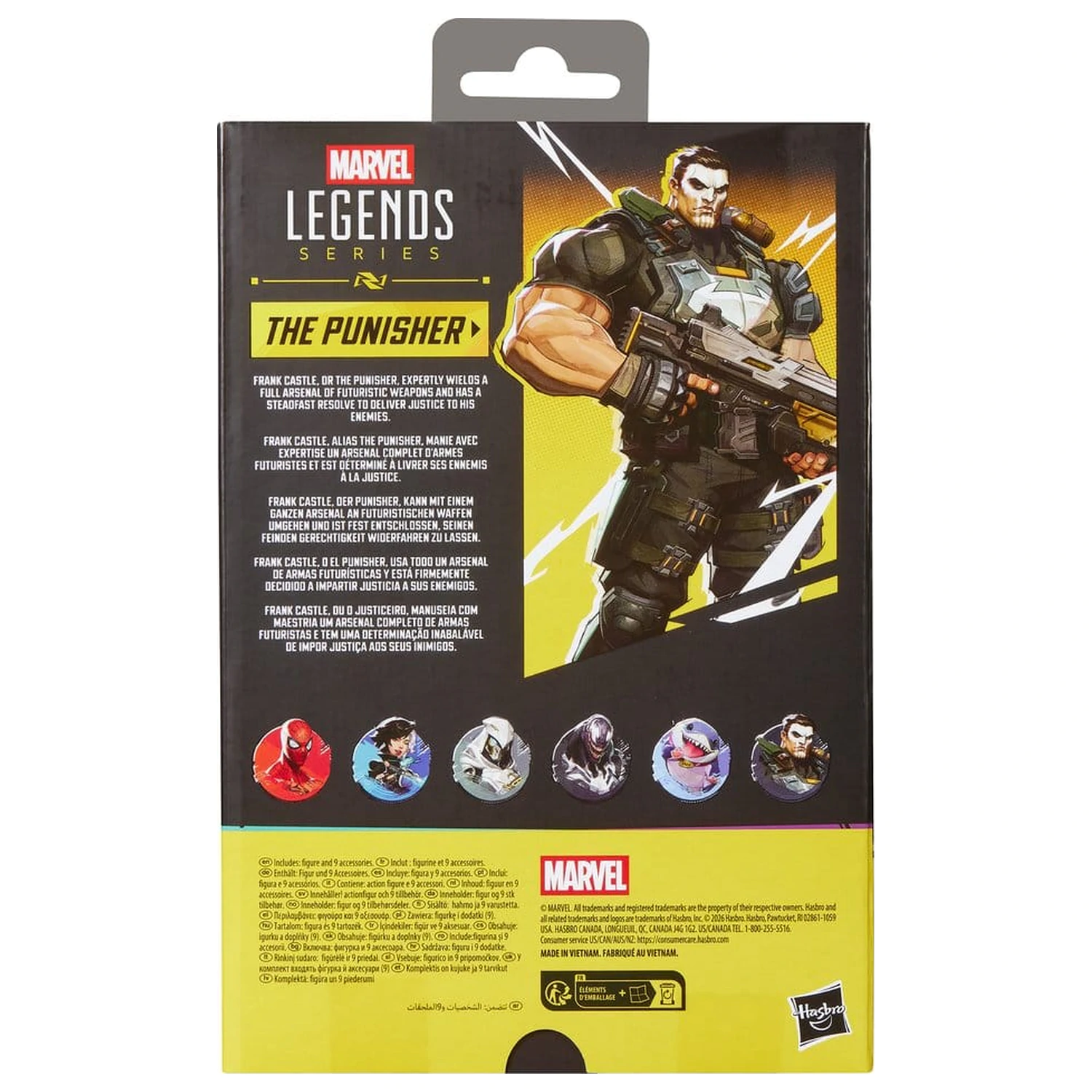Marvel Rivals Marvel Legends Action Figure The Punisher 15 cm product photo