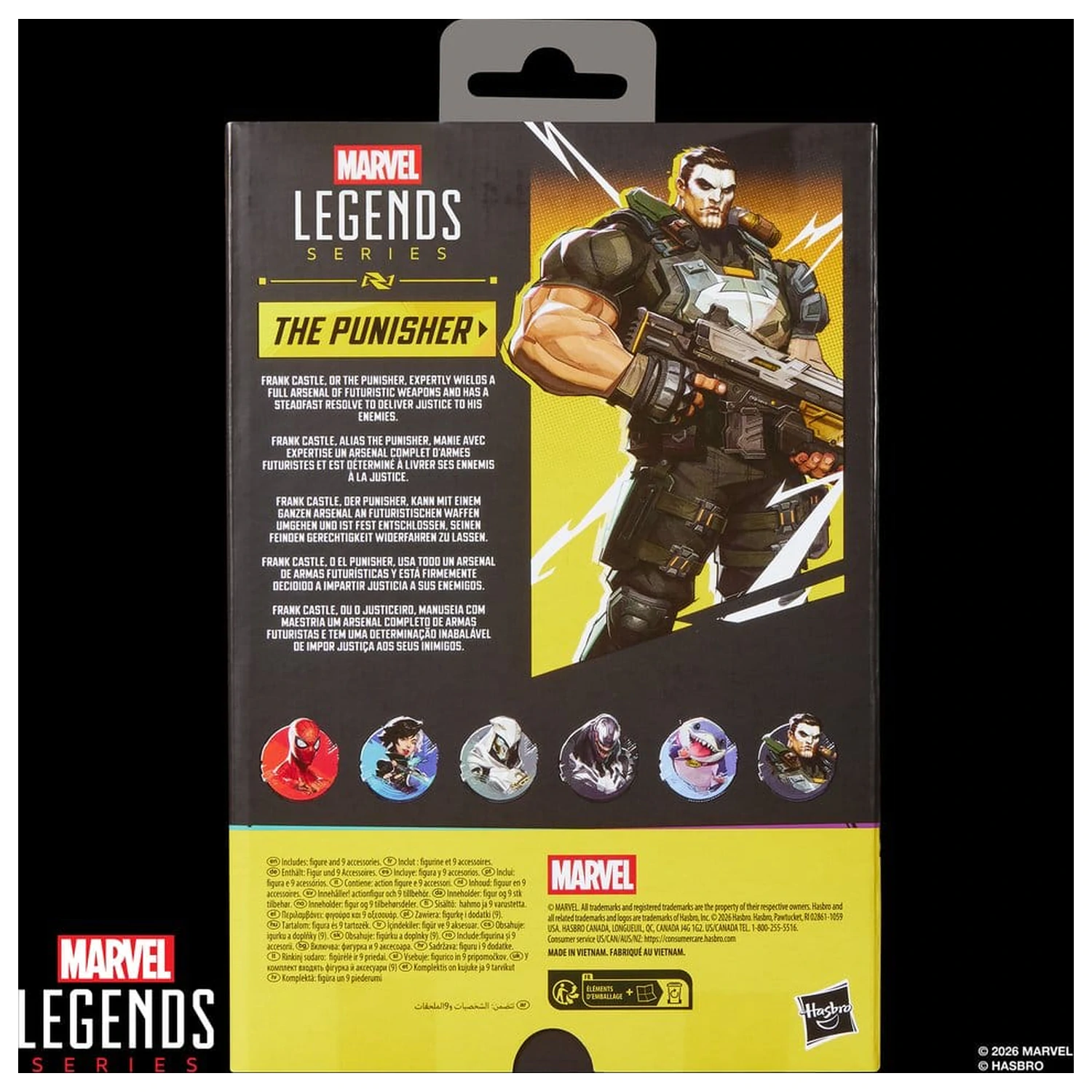 Marvel Rivals Marvel Legends Action Figure The Punisher 15 cm product photo