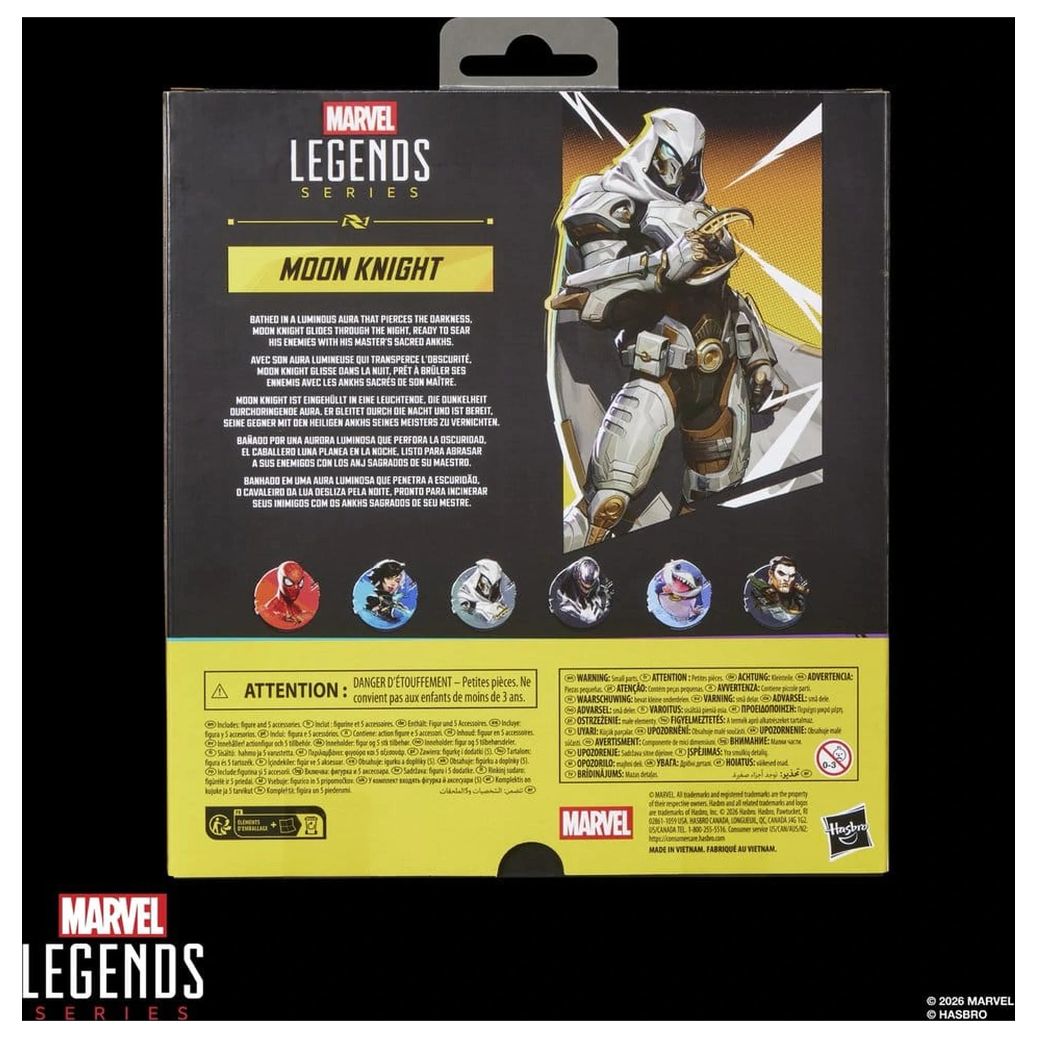 Marvel Rivals Marvel Legends Action Figure Moon Knight 15 cm product photo