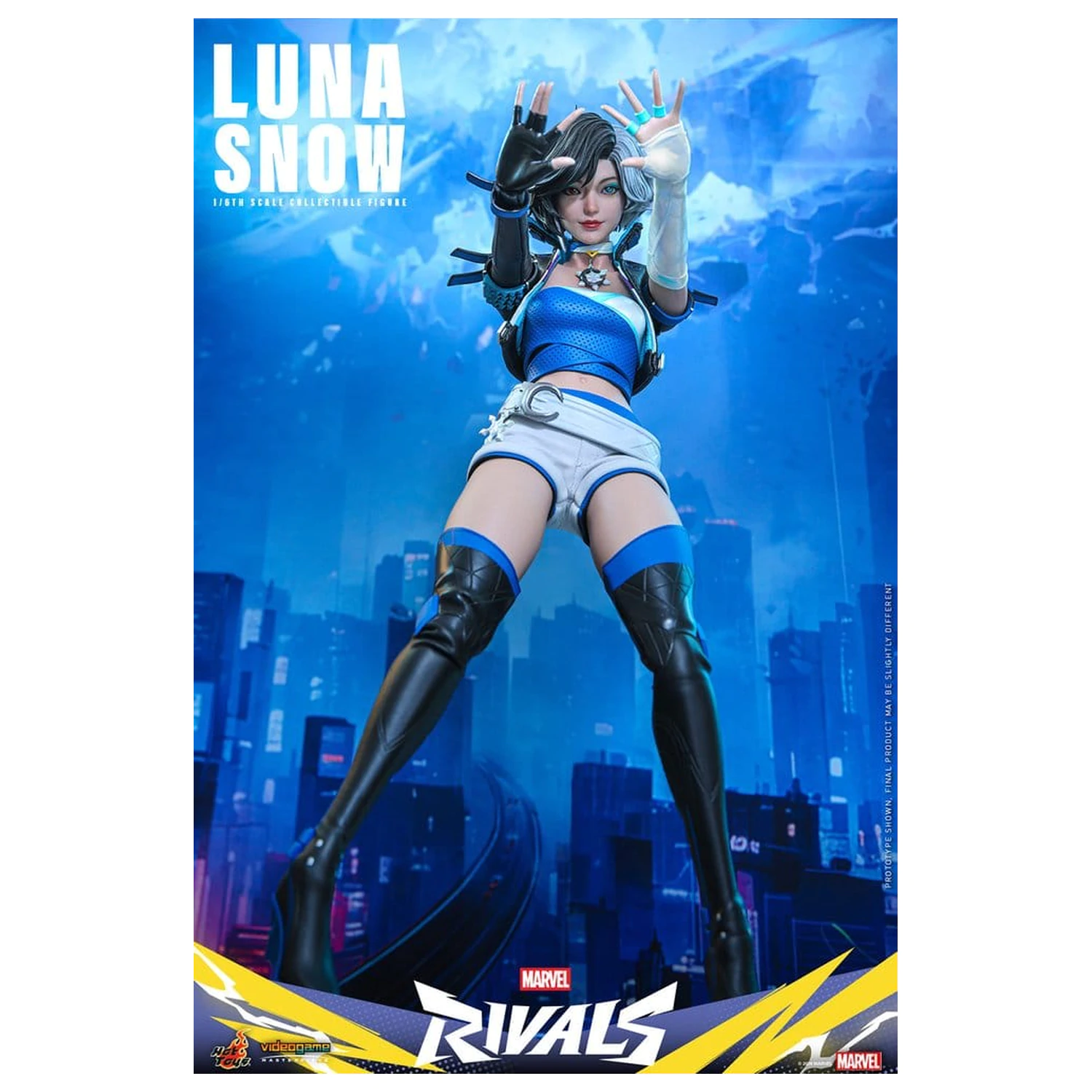 Marvel Rivals Videogame Masterpiece Action Figure 1/6 Luna Snow 28 cm product photo