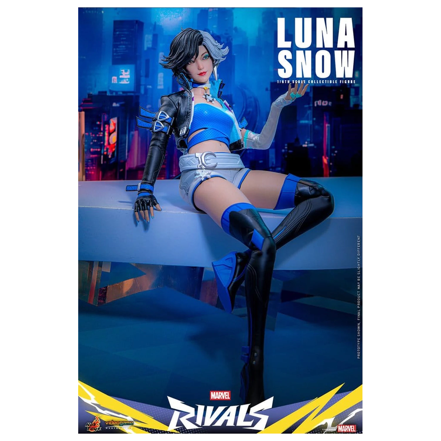 Marvel Rivals Videogame Masterpiece Action Figure 1/6 Luna Snow 28 cm product photo