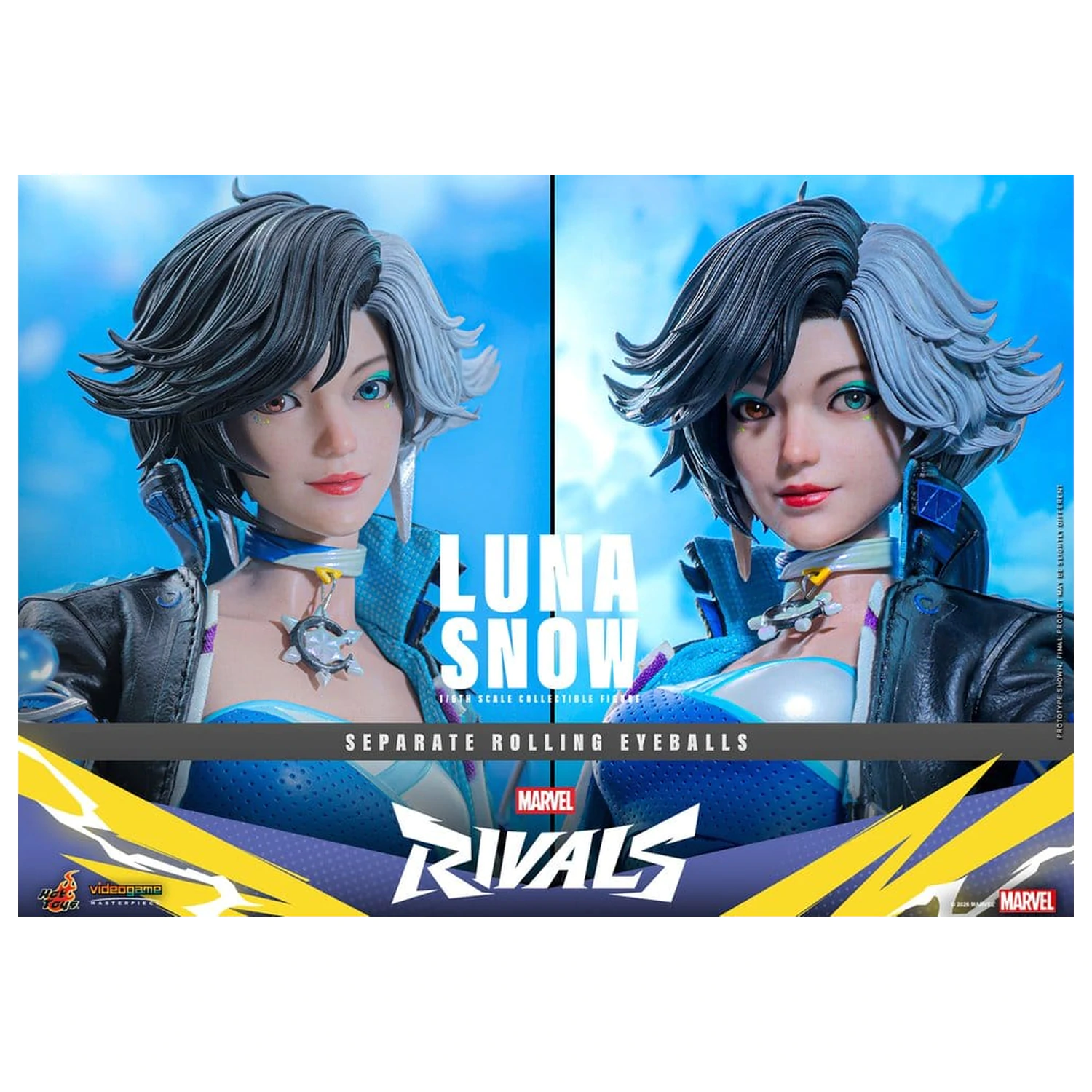 Marvel Rivals Videogame Masterpiece Action Figure 1/6 Luna Snow 28 cm product photo