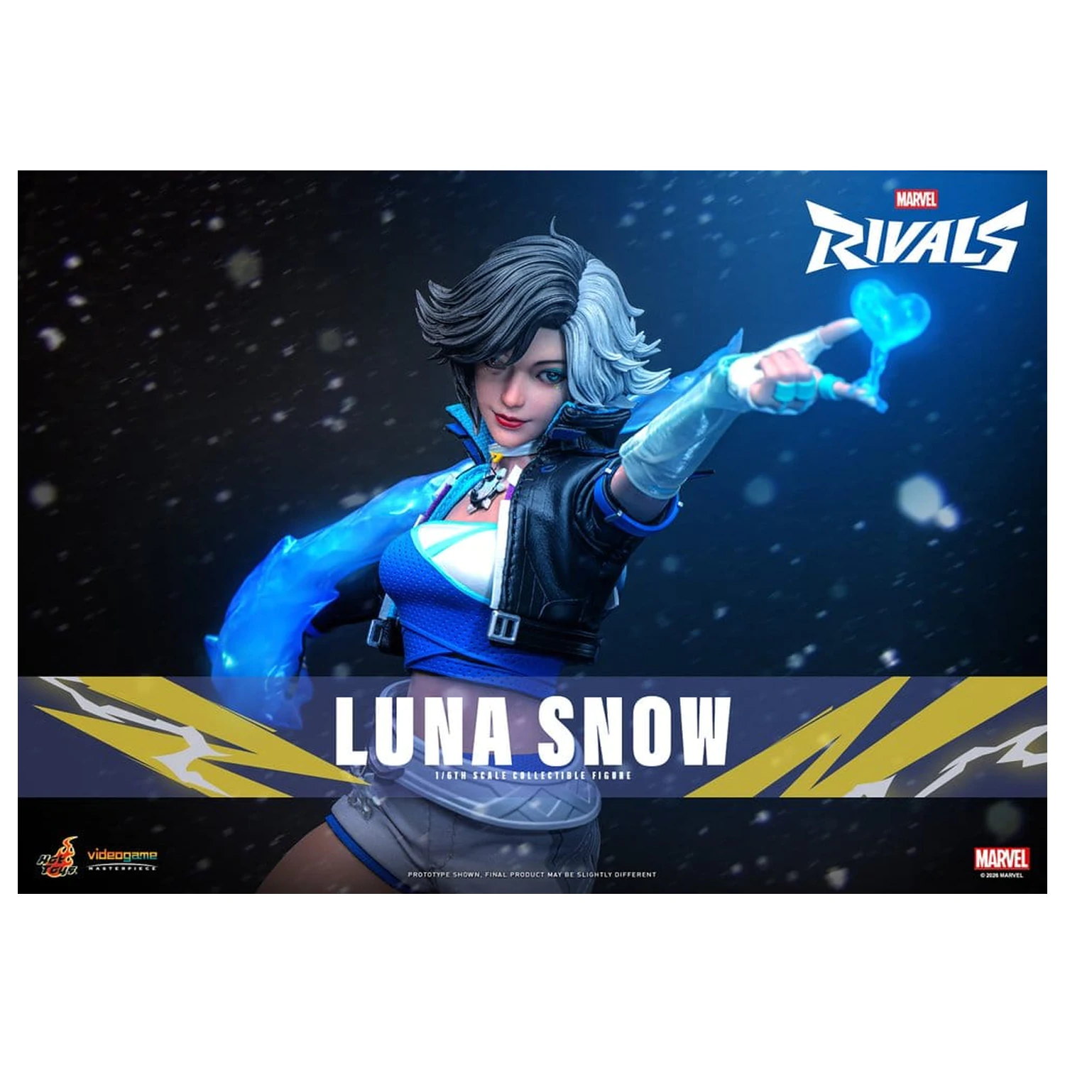 Marvel Rivals Videogame Masterpiece Action Figure 1/6 Luna Snow 28 cm product photo