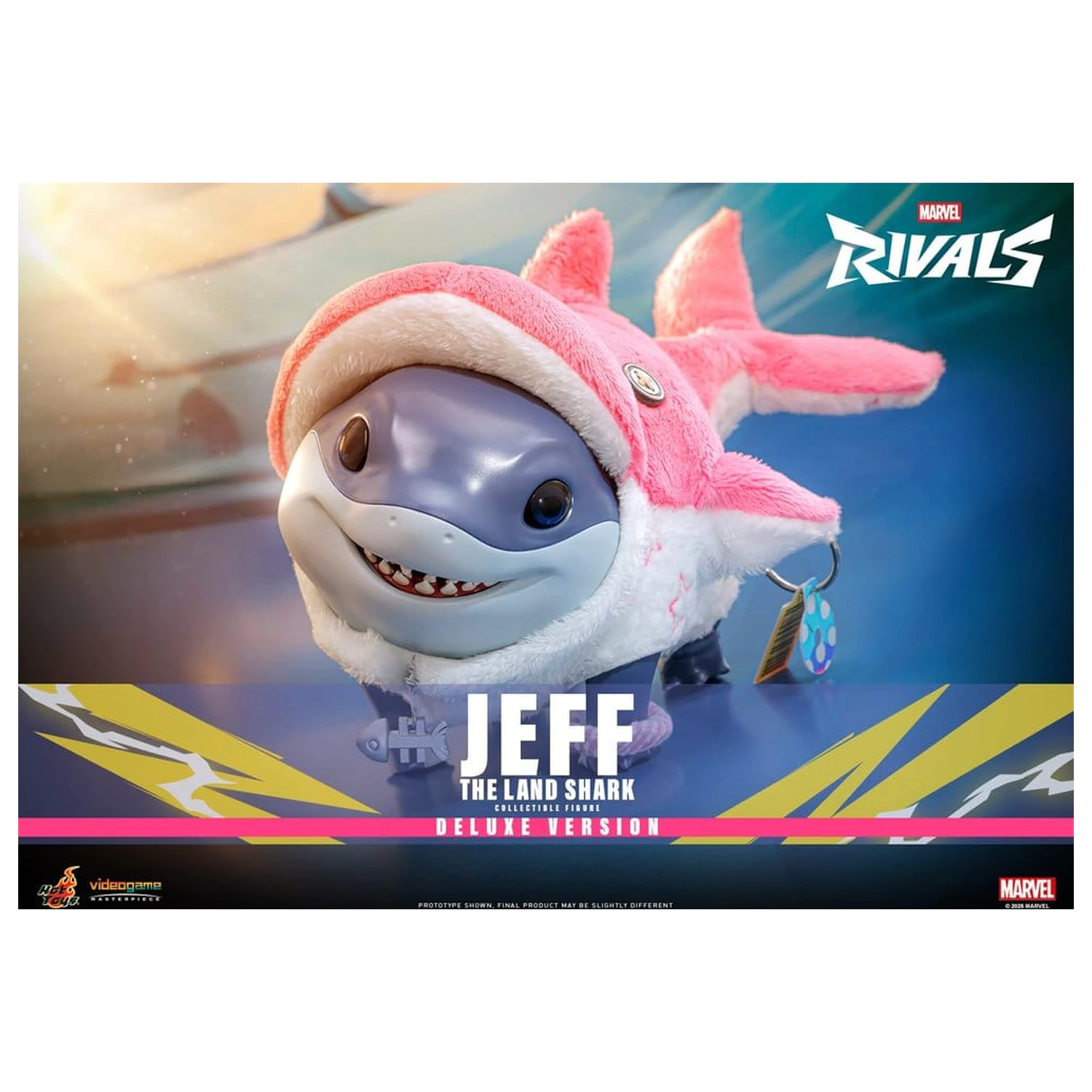 Marvel Rivals Videogame Masterpiece Series Action Figure Jeff the Land Shark (Deluxe Version) 11 cm product photo