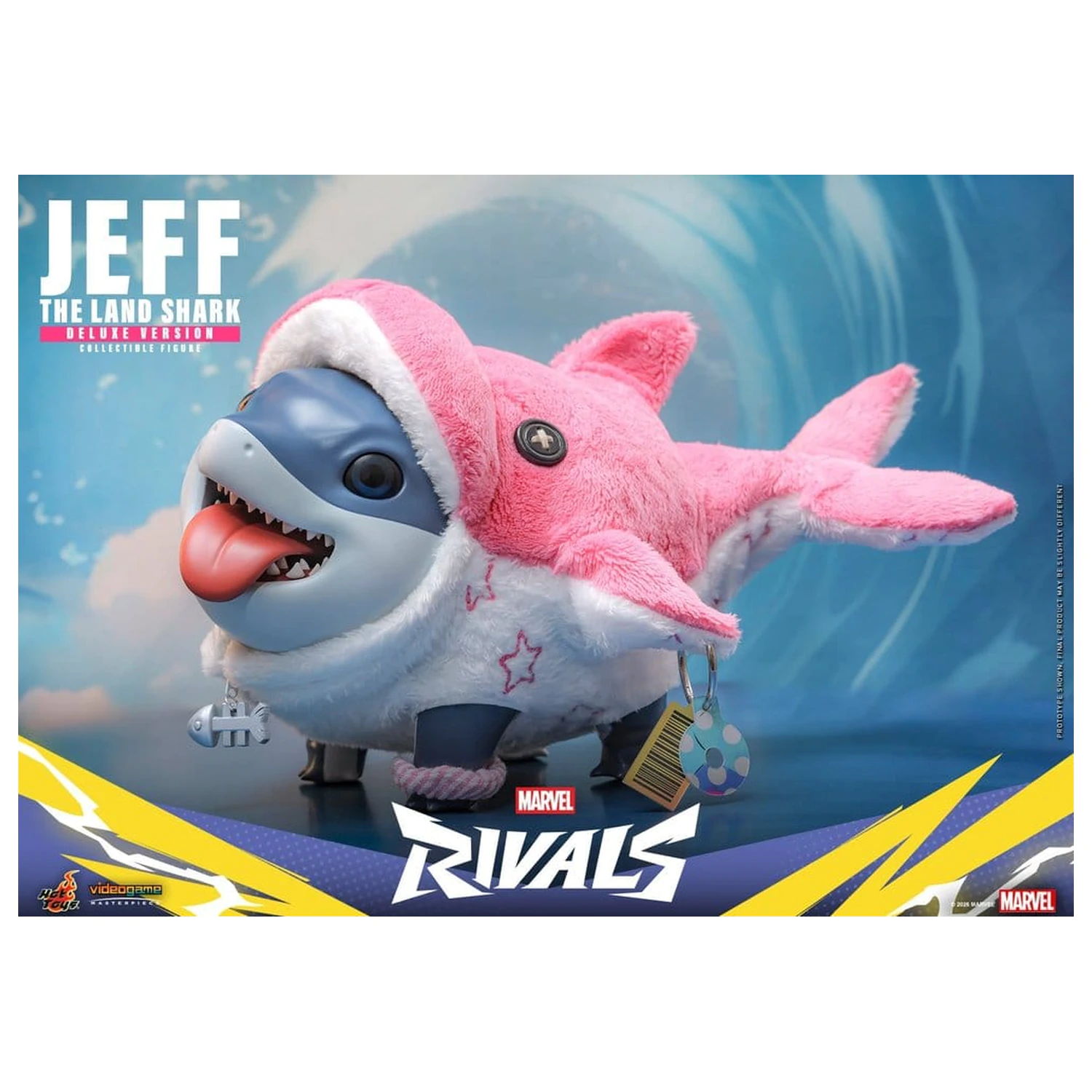 Marvel Rivals Videogame Masterpiece Series Action Figure Jeff the Land Shark (Deluxe Version) 11 cm product photo