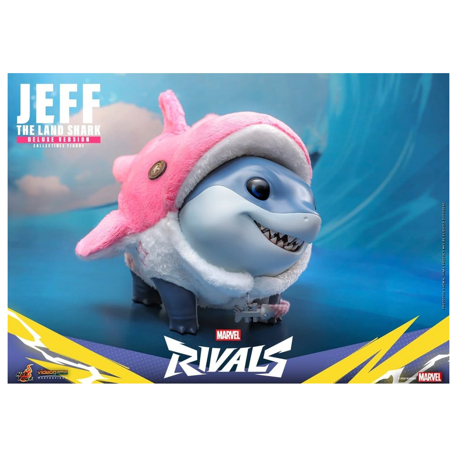 Marvel Rivals Videogame Masterpiece Series Action Figure Jeff the Land Shark (Deluxe Version) 11 cm product photo