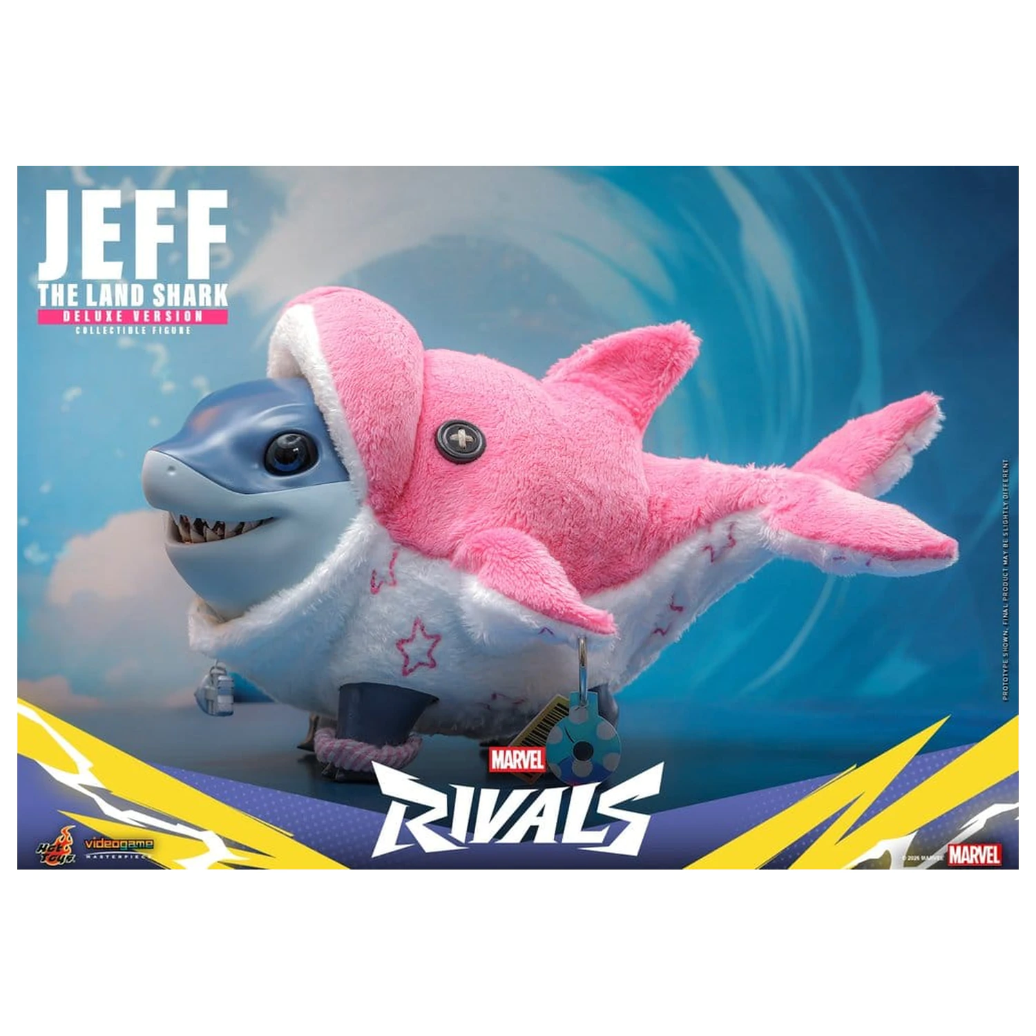 Marvel Rivals Videogame Masterpiece Series Action Figure Jeff the Land Shark (Deluxe Version) 11 cm product photo