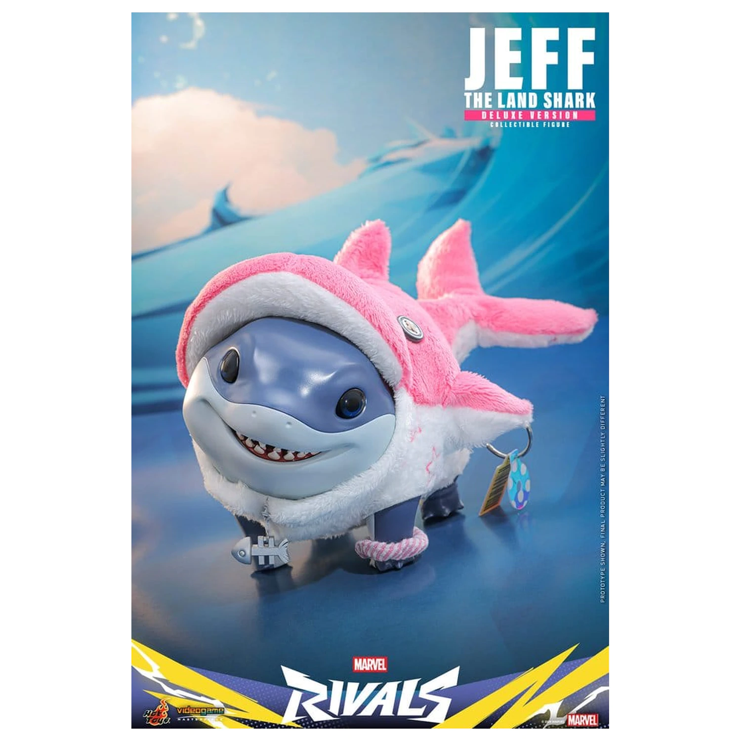 Marvel Rivals Videogame Masterpiece Series Action Figure Jeff the Land Shark (Deluxe Version) 11 cm product photo