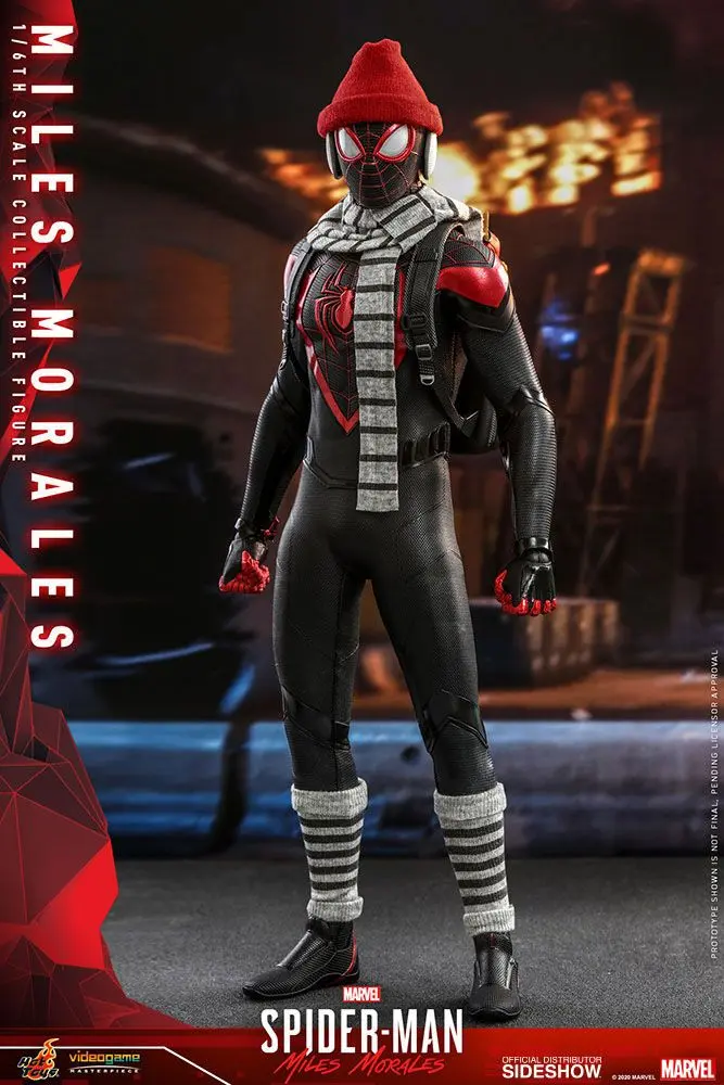 Marvel's Spider-Man: Miles Morales Video Game Masterpiece Action Figure 1/6 Miles Morales 30 cm product photo