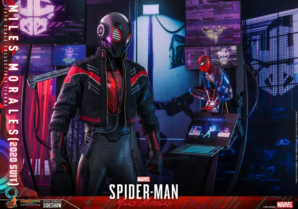 Marvel's Spider-Man: Miles Morales Video Game Masterpiece Action Figure 1/6Miles Morales (2020 Suit) product photo
