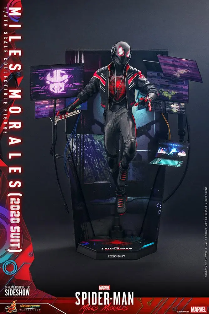 Marvel's Spider-Man: Miles Morales Video Game Masterpiece Action Figure 1/6Miles Morales (2020 Suit) product photo