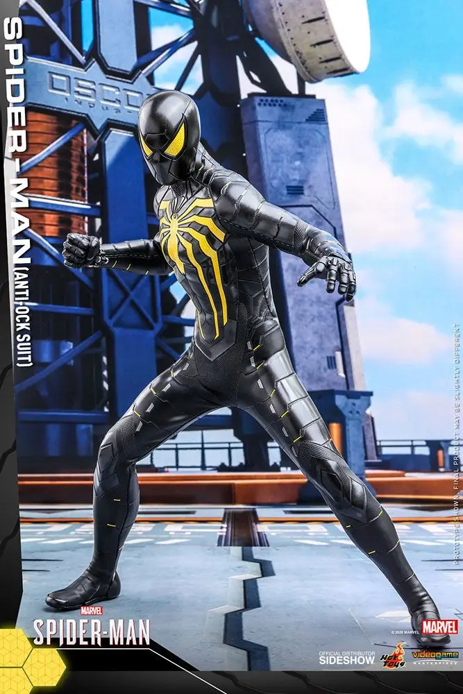 Marvel's Spider-Man Video Game Masterpiece Action Figure 1/6 Spider-Man (Anti-Ock Suit) 30 cm product photo