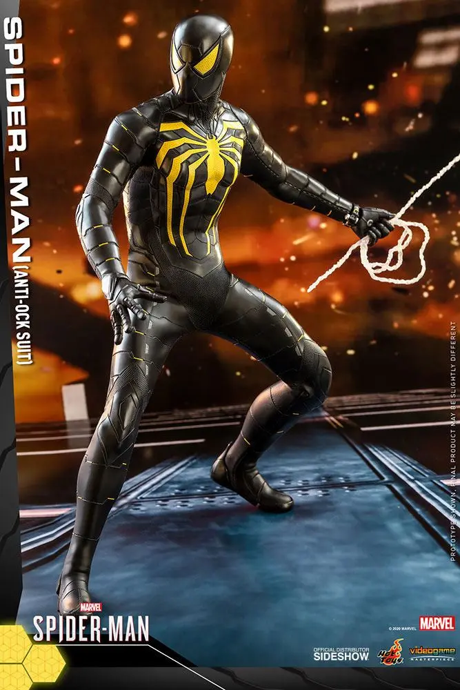 Marvel's Spider-Man Video Game Masterpiece Action Figure 1/6 Spider-Man (Anti-Ock Suit) 30 cm product photo
