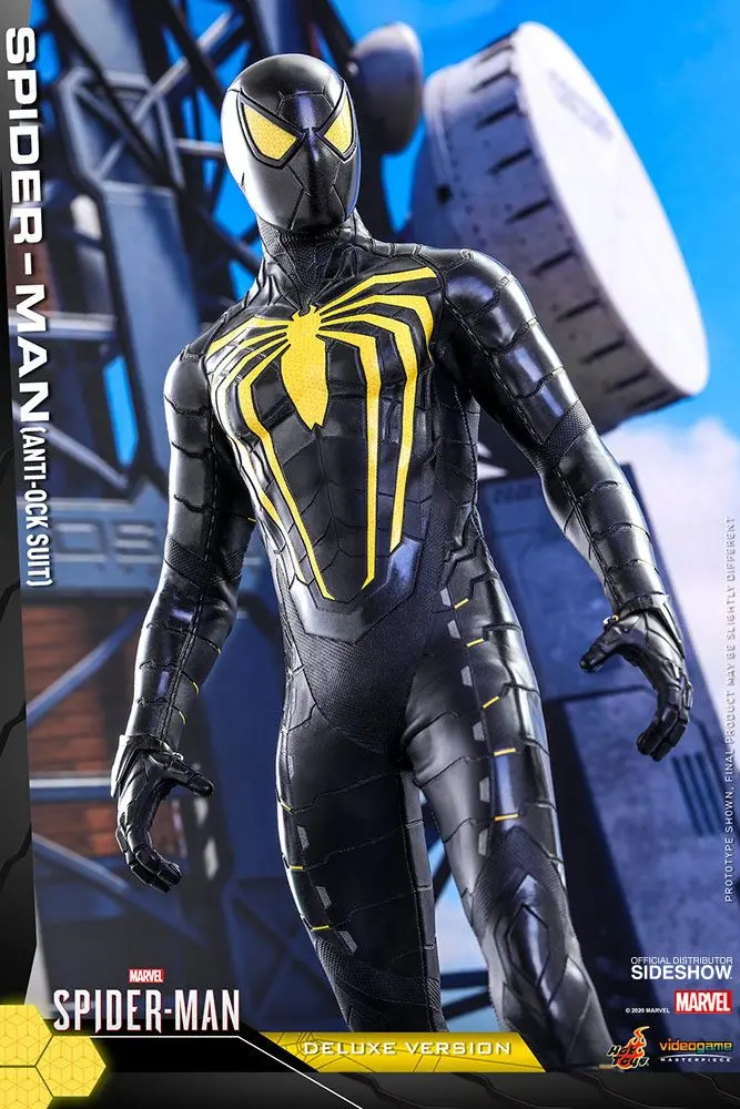 Marvel's Spider-Man Video Game Masterpiece Action Figure 1/6 Spider-Man (Anti-Ock Suit) Deluxe 30 cm product photo
