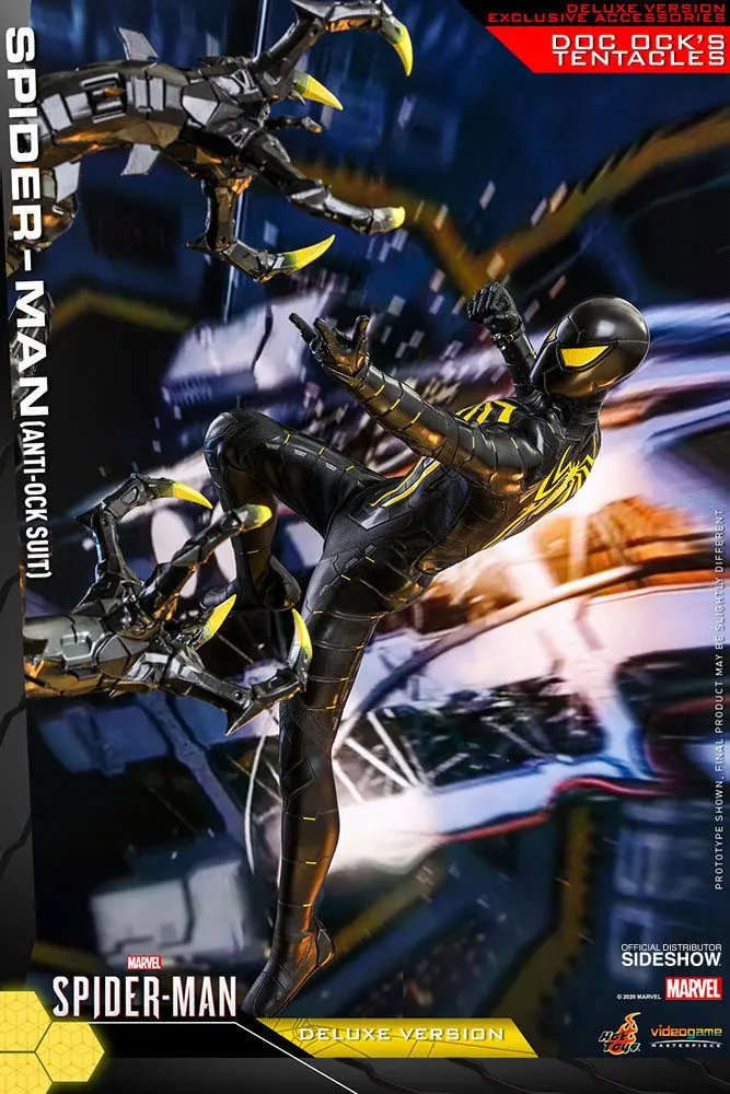 Marvel's Spider-Man Video Game Masterpiece Action Figure 1/6 Spider-Man (Anti-Ock Suit) Deluxe 30 cm product photo