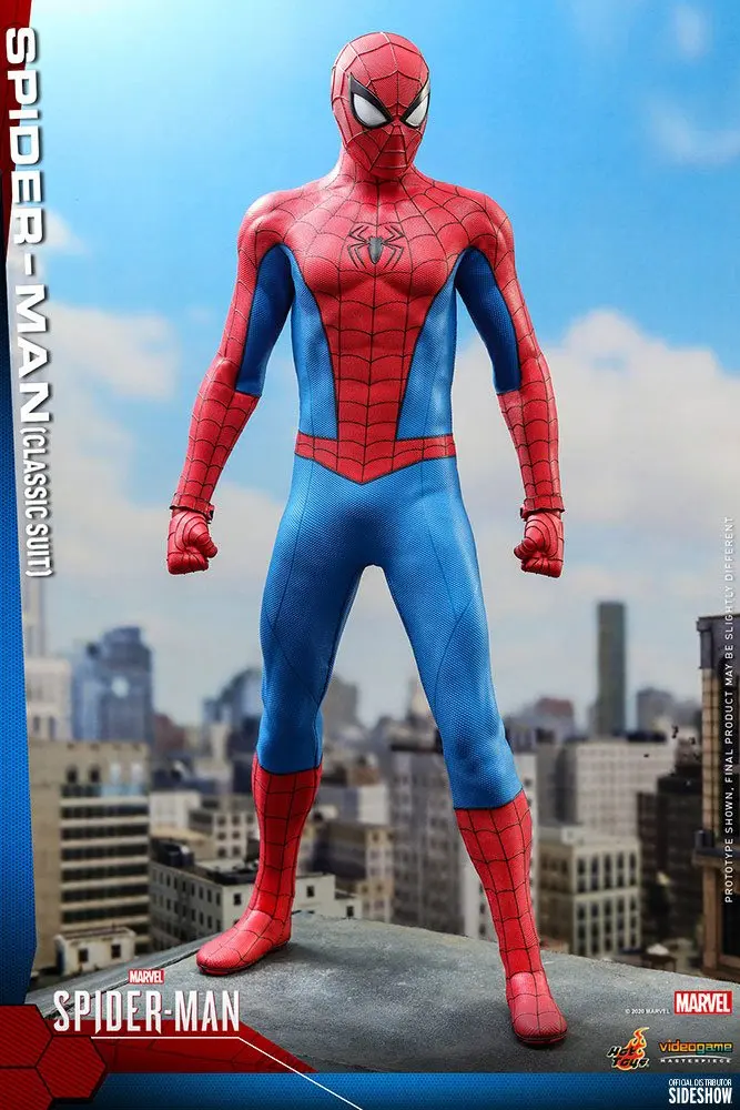 Marvel's Spider-Man Video Game Masterpiece Action Figure 1/6 Spider-Man (Classic Suit) 30 cm product photo