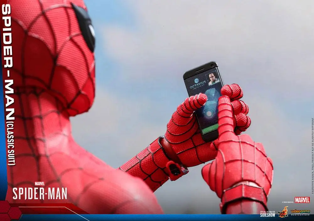 Marvel's Spider-Man Video Game Masterpiece Action Figure 1/6 Spider-Man (Classic Suit) 30 cm product photo